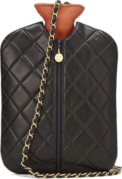 Chanel Quilted Lambskin Heating Pad Set 